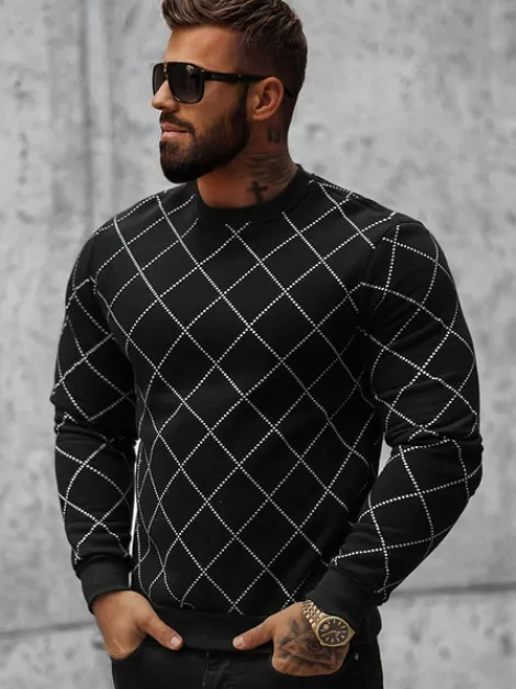 Discount Herren Sweatshirt O/D7459 Herren Sweatshirts Mit Print | Sweatshirts Ohne Kapuze