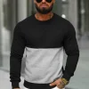 Sale Herren Sweatshirt JS/8B1305/3 Herren Sweatshirts Ohne Print | Sweatshirts Ohne Kapuze