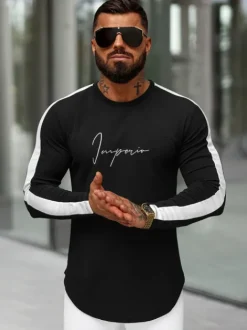 Outlet Herren Sweatshirt O/D7197Z Herren Sweatshirts Mit Print | Sweatshirts Ohne Kapuze