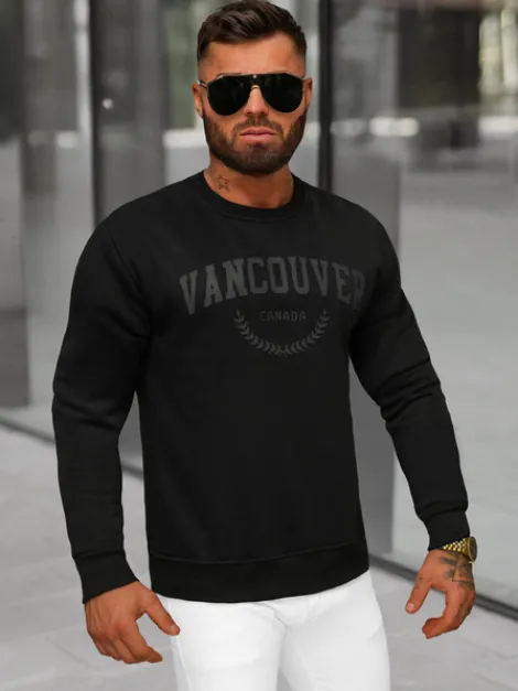 Clearance Herren Sweatshirt JS/8B1363/3 Herren Sweatshirts Mit Print | Sweatshirts Ohne Kapuze