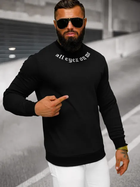 Clearance Herren Sweatshirt O/P2027 Herren Sweatshirts Mit Print | Sweatshirts Ohne Kapuze