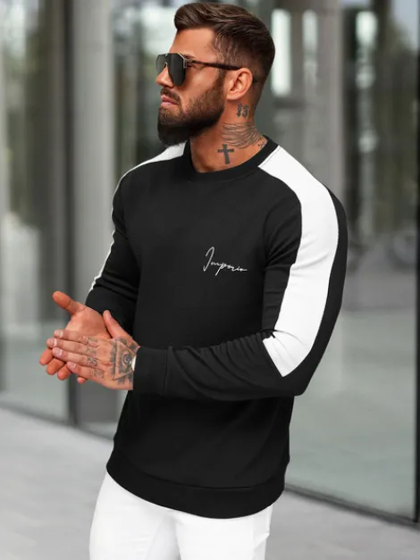 Online Herren Sweatshirt O/P2033Z Herren Sweatshirts Mit Print | Sweatshirts Ohne Kapuze