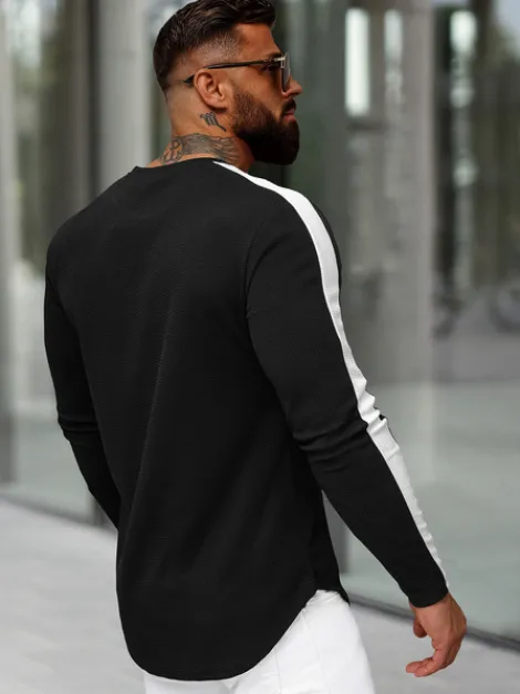 Outlet Herren Sweatshirt O/D7197Z Herren Sweatshirts Mit Print | Sweatshirts Ohne Kapuze
