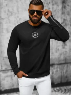 Sale Herren Sweatshirt NB/MF2014 Herren Sweatshirts Mit Print | Sweatshirts Ohne Kapuze