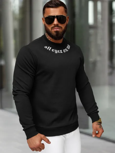 Fashion Herren Sweatshirt O/P2027Z Herren Sweatshirts Mit Print | Sweatshirts Ohne Kapuze