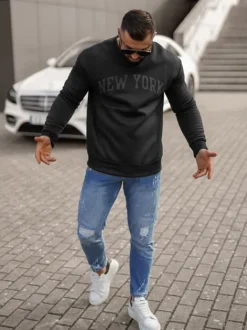 Best Herren Sweatshirt JS/8B1362/3 Herren Sweatshirts Mit Print | Sweatshirts Ohne Kapuze