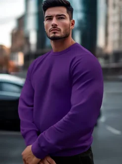 Discount Herren Sweatshirt JS/2001-10Z Herren Sweatshirts Ohne Kapuze