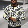 Discount Herren Sweatshirt JS/8B1220/1 Herren Sweatshirts Mit Print | Sweatshirts Ohne Kapuze