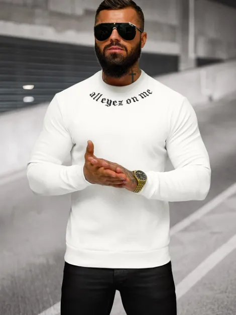 Hot Herren Sweatshirt O/P2027 Herren Sweatshirts Mit Print | Sweatshirts Ohne Kapuze