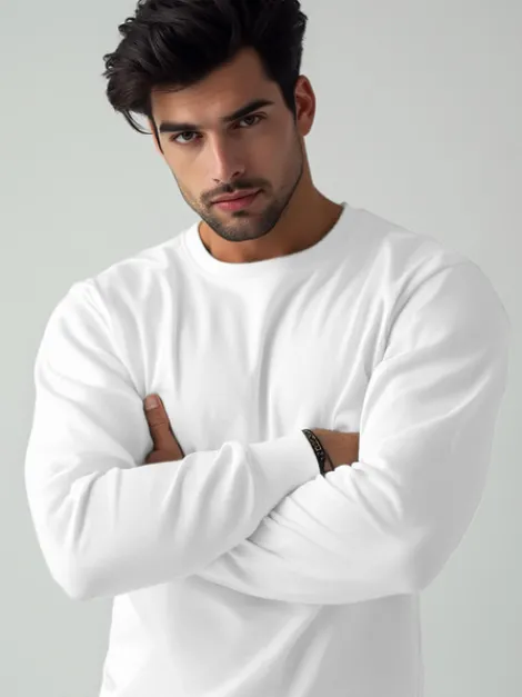 Clearance Herren Sweatshirt JS/2001-10Z Herren Sweatshirts Ohne Kapuze