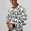 Fashion Herren Sweatshirt JS/8B1191/1 Herren Sweatshirts Mit Print | Sweatshirts Ohne Kapuze