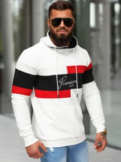 Hot Herren Sweatshirt O/B7524Z Herren Sweatshirts Mit Print | Sweatshirts Ohne Kapuze