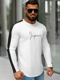 New Herren Sweatshirt O/D7197Z Herren Sweatshirts Mit Print | Sweatshirts Ohne Kapuze