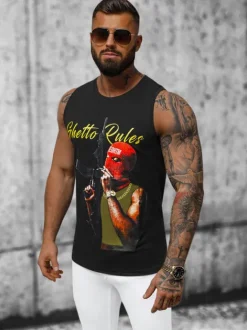 Fashion Herren Tank Top O/T107/3Z Herren Tank Tops
