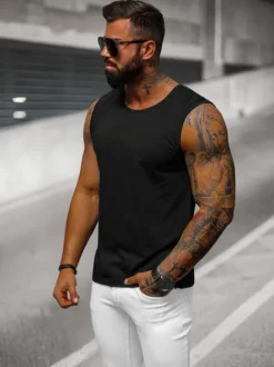 Outlet Herren Tank Top JS/99001Z Herren Tank Tops | T-shirts Ohne Print