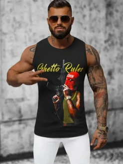 Fashion Herren Tank Top O/T107/3Z Herren Tank Tops