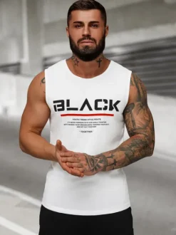 Clearance Herren Tank Top JS/8B1712/1 Herren Tank Tops
