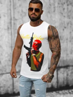 Hot Herren Tank Top O/T107/1Z Herren Tank Tops