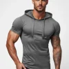 Discount Herren T-shirt Anthrazit JS/8T89/5Z Herren T-shirts Ohne Print | T-shirts Mit Kapuze