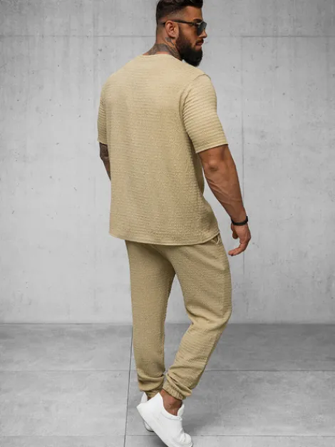 Clearance Herren T-shirt Camel O/Y960T Herren T-shirts Ohne Print