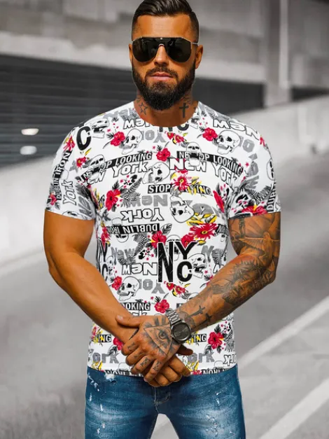 Online Herren T-shirt O/BL63Z Herren T-shirts Mit Print