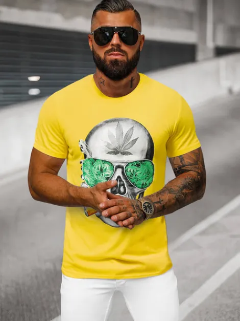 Online Herren T-shirt JS/Y70019 Herren T-shirts Mit Print