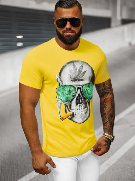 Online Herren T-shirt JS/Y70019 Herren T-shirts Mit Print