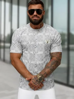 Outlet Herren T-shirt O/QQ1568 Herren T-shirts Mit Print