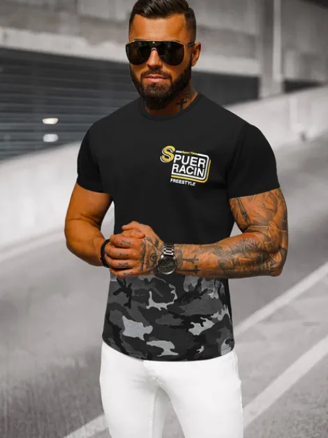 New Herren T-Shirt JS/S985/2Z Herren T-shirts Mit Print