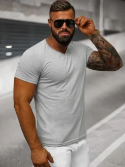 Best Herren T-shirt JS/712007Z Herren T-shirts Ohne Print