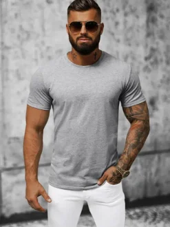 Online Herren T-shirt JS/712005Z Herren T-shirts Ohne Print