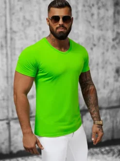Sale Herren T-shirt JS/712007/31Z Herren T-shirts Ohne Print