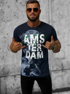 Outlet Herren T-shirt O/T128/25Z Herren T-shirts Mit Print