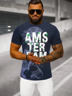Sale Herren T-shirt O/T128/25Z Herren T-shirts Mit Print