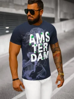 Sale Herren T-shirt O/T128/25Z Herren T-shirts Mit Print