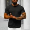 Fashion Herren T-shirt O/7766T Herren T-shirts Ohne Print
