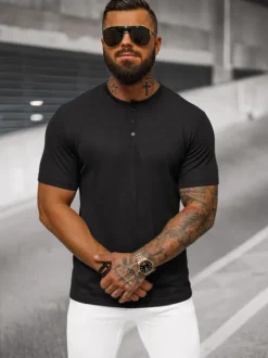 Outlet Herren T-shirt O/L1451 Herren T-shirts Ohne Print