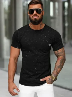 Fashion Herren T-shirt O/QQ1387 Herren T-shirts Mit Print