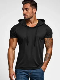 Sale Herren T-shirt JS/8T89/3Z Herren T-shirts Mit Kapuze | T-shirts Ohne Print