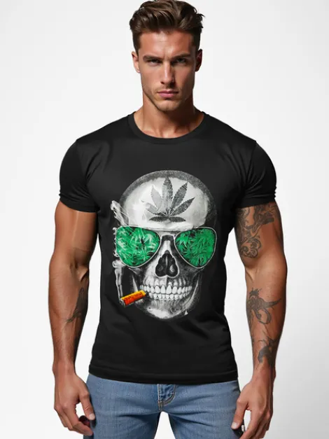 Online Herren T-shirt JS/Y70019Z Herren T-shirts Mit Print