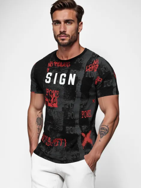 Hot Herren T-shirt O/MPO3468Z Herren T-shirts Mit Print