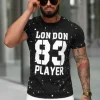 Sale Herren T-shirt JS/8B1388/3 Herren T-shirts Mit Print