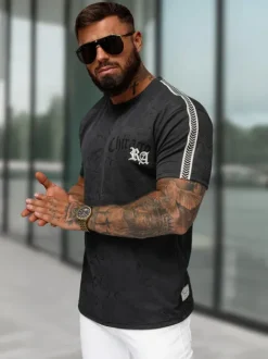 Best Herren T-shirt O/QQ1550 Herren T-shirts Mit Print