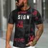 Clearance Herren T-shirt O/MPO3468 Herren T-shirts Mit Print