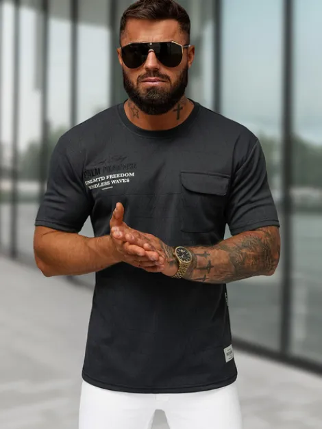 Clearance Herren T-shirt O/QQ1530 Herren T-shirts Mit Print