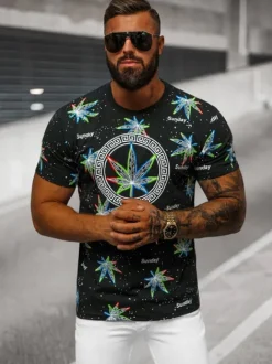 Outlet Herren T-shirt O/T136/3Z Herren T-shirts Mit Print