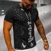 Clearance Herren T-shirt O/8T1259/3 Herren T-shirts Mit Print