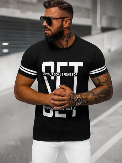 Fashion Herren T-shirt O/8T1275/3 Herren T-shirts Mit Print