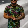 Discount Herren T-shirt O/T1272/3 Herren T-shirts Mit Print