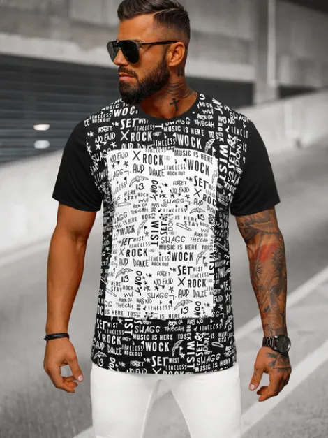 Discount Herren T-shirt O/T122/3Z Herren T-shirts Mit Print